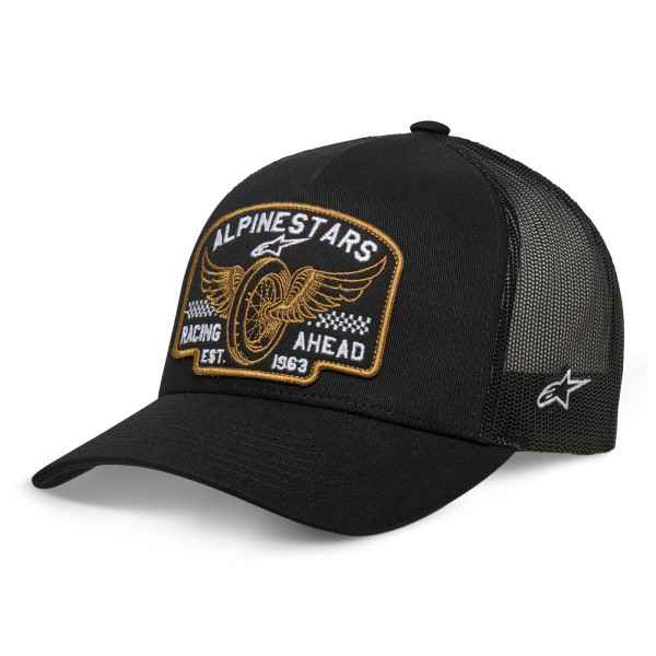 Alpinestars Alpinestars Heritage Patch Trucker Hat Black/Black